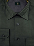 Robert Talbott Olive RT Sport Shirt LUM33085-01 - Fall 2013 Collection View All Shirts | Sam's Tailoring Fine Men's Clothing