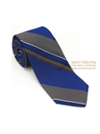 Robert Talbott Blue Estate Tie Ottoman Stripe 43647I0-03 - Ties/Neckwear | Sam's Tailoring Fine Men's Clothing