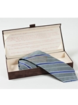 Robert Talbott Camouflage Green Stripe 7 Fold Tie Michigan 51789M0-01 - Fall 2013 Collection Seven Fold Ties | Sam's Tailoring Fine Men's Clothing