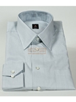 Robert Talbott Pastel Blue High Medium Spread Collar Estate Shirt F9523A3U - Dress Shirts | Sam's Tailoring Fine Men's Clothing