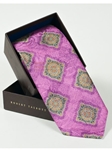 Robert Talbott Brilliant Lavender with Floral Design Best of Class Tie 53366E0-05 - Best Of Class Ties | Sam's Tailoring Fine Men's Clothing