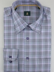 Robert Talbott Navy Check RT Sport Shirt LUM43024-01 - Spring 2015 Collection Sport Shirts | Sam's Tailoring Fine Men's Clothing