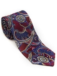 Robert Talbott Red Floral Paisley Design Best Of Class Tie 53372E0-01 - Fall 2013 Collection Best Of Class Ties | Sam's Tailoring Fine Men's Clothing