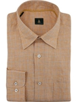 Robert Talbott Gold Medium Spread Collar Check Sport Shirt LUM14104-01 - Spring 2015 Collection Sport Shirts | Sam's Tailoring Fine Men's Clothing