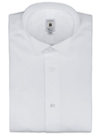White Formal with Pique Bib Dress Shirt J312KL1F-01 - Robert Talbott Dress Shirts | Sam's Tailoring Fine Men's Clothing