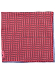 Robert Talbott Red Silk 16½-Inch Pocket Square 30270-02 - Spring 2015 Collection Pocket Squares | Sam's Tailoring Fine Men's Clothing
