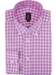 Robert Talbott Pink Check Estate Dress Shirt C6751I3V-53 - Spring 2015 Collection Dress Shirts | Sam's Tailoring Fine Men's Clothing