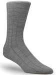 Light Grey Solid Rib Wool Sock TA1108C7-01 - Robert Talbott Socks Footwear | Sam's Tailoring Fine Men's Clothing