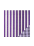 Paul Betenly Stripe Purple Classic 100% Cotton Shirt 5RF028 - Dress Shirts | Sam's Tailoring Fine Men's Clothing
