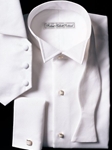 Robert Talbott Protocol White Pique Formal Shirt N4800 - Formal Wear | Sam's Tailoring Fine Men's Clothing