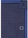 Robert Talbott Navy Best Of Class Pocket Square 15 Inches 30378-01 - Spring 2015 Collection Pocket Squares | Sam's Tailoring Fine Men's Clothing