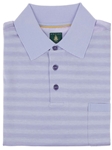 Robert Talbott Lavender The Lariat Short Sleeve 3-Button Polo Shirt PK375-02 - Spring 2014 Collection View All Shirts | Sam's Tailoring Fine Men's Clothing
