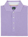Robert Talbott Lavender The Drake Short Sleeve 4-Button Polo Shirt PK372-03 - Spring 2014 Collection View All Shirts | Sam's Tailoring Fine Men's Clothing