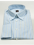 Robert Talbott Light Blue Stripes Medium Spread Collar Estate Dress Shirt SAMSUITGALLERY-33 - Fall 2014 Collection Dress Shirts | Sam's Tailoring Fine Men's Clothing