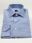 Robert Talbott Blue Glen Plaid Wide Spread Collar Estate Dress Shirt SAMSUITGALLERY-37 - Fall 2014 Collection Dress Shirts | Sam's Tailoring Fine Men's Clothing