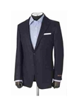Hickey Freeman Luxury Navy Cashmere Sport Coat 45508003B004 - Fall 2014 Collection Sport Coats and Blazers | Sam's Tailoring Fine Men's Clothing