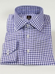Robert Talbott Lavender Check Medium Spread Collar Estate Sport Shirt F2383B3V-SAMSTAILORING-29 - Spring 2015 Collection Sport Shirts | Sam's Tailoring Fine Men's Clothing
