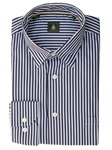 Robert Talbott Regatta 2 Classic Stripe Medium Spread Collar Anderson Sport Shirt LUM4400E-04 - Spring 2015 Collection Sport Shirts | Sam's Tailoring Fine Men's Clothing