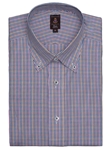 Robert Talbott Mutli Color with Check Design Medium Spread Collar Trim Fit Estate Dress Shirt C2659I3V-24 - Spring 2015 Collection Dress Trim Shirts | Sam's Tailoring Fine Men's Clothing