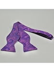 IKE Behar Purple Lavender with Paisley Design Silk Bow Tie SAMSTAILORINGIMG-0045 - Spring 2015 Collection Bow Ties | Sam's Tailoring Fine Men's Clothing