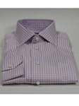 Robert Talbott Pink with Check Design Medium Spread Collar Estate Dress Shirt SAMSTAILORINGIMG-0073 - Spring 2015 Collection Dress Shirts | Sam's Tailoring Fine Men's Clothing