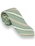 Robert Talbott Grey Laurel Stripe Best Of Class Extra Long Tie 55299E1-05 - Spring 2015 Collection Best Of Class Ties | Sam's Tailoring Fine Men's Clothing