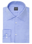 Ike Behar Black Label Regular Fit Solid Dress Shirt Empire Blue 28S0383-422 - Spring 2015 Collection Dress Shirts | Sam's Tailoring Fine Men's Clothing