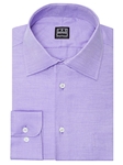 Ike Behar Black Label Regular Fit Solid Dress Shirt Lavender 28S0383-683 - Spring 2015 Collection Dress Shirts | Sam's Tailoring Fine Men's Clothing