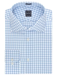 Ike Behar Black Label Regular Fit Check Dress Shirt Opal 28B0677-449 - Spring 2015 Collection Dress Shirts | Sam's Tailoring Fine Men's Clothing