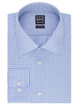 Ike Behar Black Label Regular Fit Check Dress Shirt Cadet Blue 28B0720-424 - Spring 2015 Collection Dress Shirts | Sam's Tailoring Fine Men's Clothing