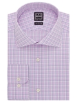 Ike Behar Black Label Regular Fit Check Dress Shirt Lilac 28B0722-693 - Spring 2015 Collection Dress Shirts | Sam's Tailoring Fine Men's Clothing