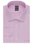 Ike Behar Black Label Regular Fit Check Dress Shirt Rose Pink 28B0694-685 - Spring 2015 Collection Dress Shirts | Sam's Tailoring Fine Men's Clothing