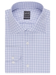 Ike Behar Black Label Regular Fit Check Dress Shirt Sky Blue 28B0687-454 - Spring 2015 Collection Dress Shirts | Sam's Tailoring Fine Men's Clothing