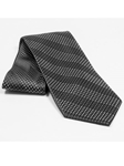 Jhane Barnes Black and Grey Check Silk Tie JLPJBT0007 - Ties or Neckwear | Sam's Tailoring Fine Men's Clothing