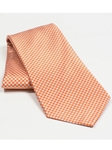Jhane Barnes Orange and White Star Studded Silk Tie JLPJBT0013 - Ties or Neckwear | Sam's Tailoring Fine Men's Clothing