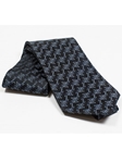 Jhane Barnes Black with Print Design Silk Tie JLPJBT0028 - Ties or Neckwear | Sam's Tailoring Fine Men's Clothing