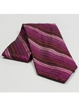 Jhane Barnes Maroon Lavender with Stripes Silk Tie JLPJBT0067 - Ties or Neckwear | Sam's Tailoring Fine Men's Clothing