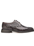 Belvedere Brown Susa Genuine Crocodile Shoes P32 -Belvedere Leather Shoes | Sam's Tailoring Fine Men's Clothing