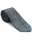 Robert Talbott Jungle Green with Paisley Design Post Ranch Estate Tie 43873I0-02 - Spring 2016 Collection Estate Ties | Sam's Tailoring Fine Men's Clothing