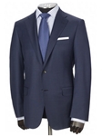 Hickey Freeman Navy Sharkskin Tasmanian Suit 51303031B003 - Fall 2015 Collection Suits | Sam's Tailoring Fine Men's Clothing