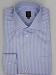 Sky Blue Stripe Trim Fit Dress Shirt | Robert Talbott Men's  Collection 2016 | Sams Tailoring