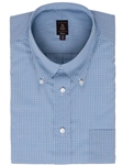 Blue Multi-colored Small Check Estate Shirt | Robert Talbott Shirts Collection 2016 | Sams Tailoring