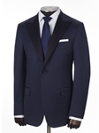 Navy Peak Lapel Tasmanian Tuxedo | Hickey Freeman New Coats Collection | Sams Tailoring