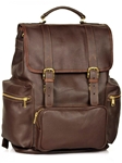 Brown Large Travel Backpack | Aston Leather  Men's New Bags 2016 | Sams Tailoring
