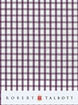 White & Purple Check Custom Shirt | Robert Talbott Custom Shirts | Sams Tailoring