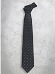 Large Polka Dots Precious Silk Tie | Italo Ferretti Super Class Collection | Sam's Tailoring