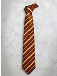 Classic Stripes Precious Silk Tie | Italo Ferretti Super Class Collection | Sam's Tailoring