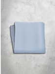Sky Blue Silk Satin Men's Handkerchief | Italo Ferretti Super Class Collection | Sam's Tailoring