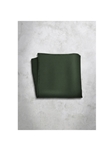 Green Silk Satin Men's Handkerchief | Italo Ferretti Super Class Collection | Sam's Tailoring