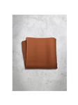 Brown Silk Satin Men's Handkerchief  | Italo Ferretti Super Class Collection | Sam's Tailoring